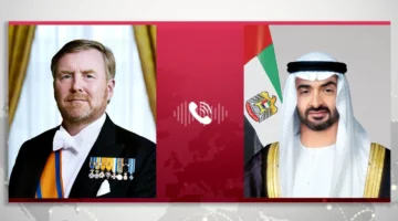 رئيس الدولة يتلقى اتصالاً هاتفياً من ملك هولندا